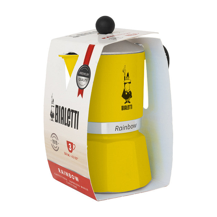 Bialetti RAINBOW 6TZ gelb