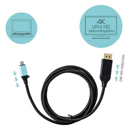 I-TEC USB-C TO DP CABLE 150CM