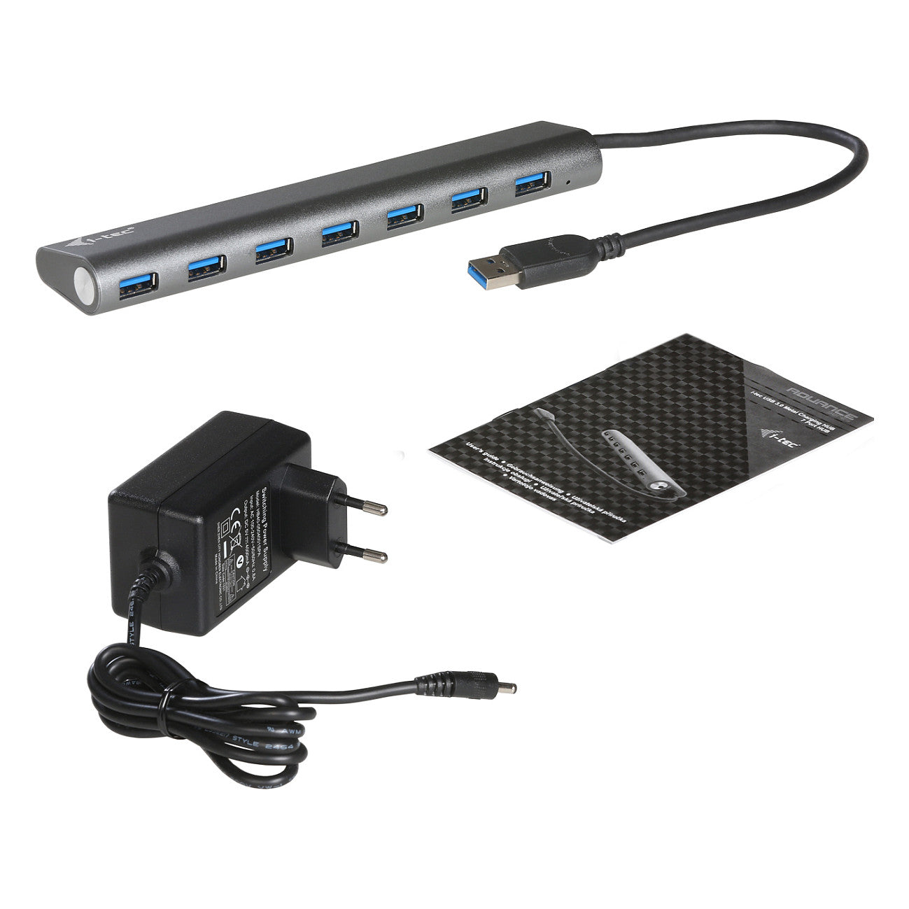D I-TEC USB 3.0 7-PORT HUB ALU.
