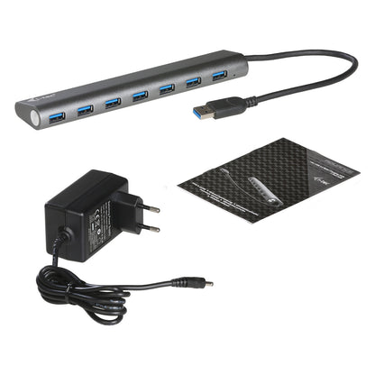 D I-TEC USB 3.0 7-PORT HUB ALU.