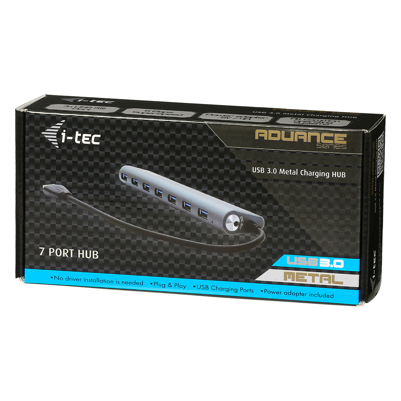 D I-TEC USB 3.0 7-PORT HUB ALU.