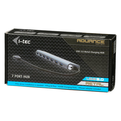 D I-TEC USB 3.0 7-PORT HUB ALU.