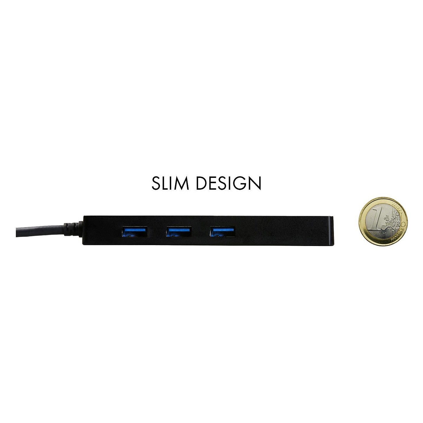 D I-TEC USB 3.0 SLIM HUB + GLAN