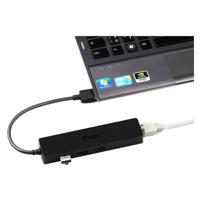 D I-TEC USB 3.0 SLIM HUB + GLAN