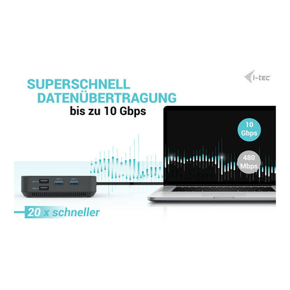 D I-TEC Dockingstation USB-C / Thunderbolt 3/USB4