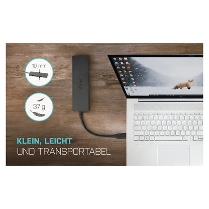 D I-TEC USB-C SLIM 4-PORT HUB