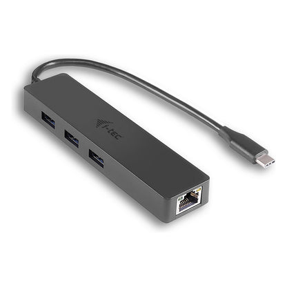 D I-TEC USB-C SLIM HUB + GLAN