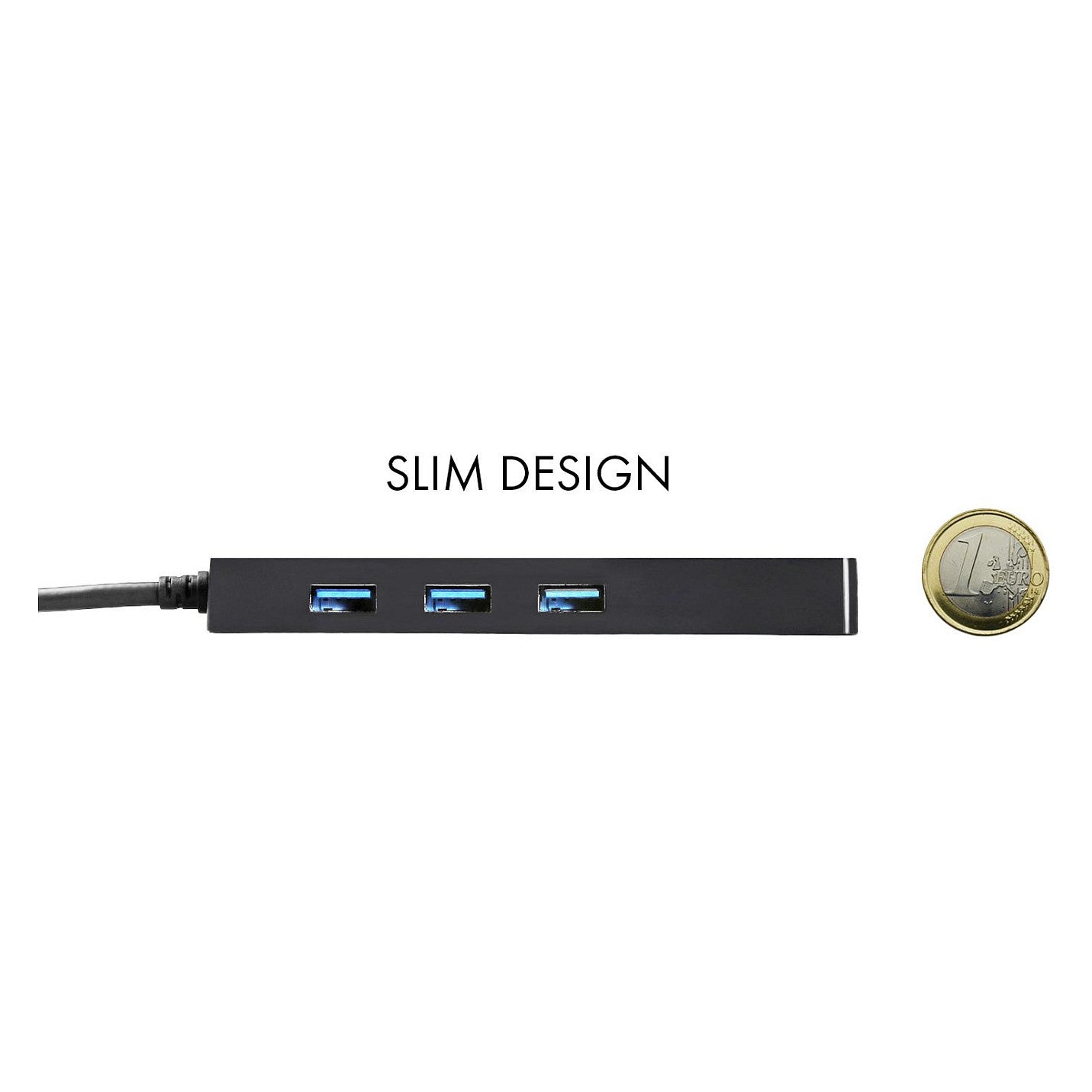 D I-TEC USB-C SLIM HUB + GLAN