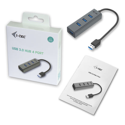 D I-TEC USB 3.0 METAL 4-PORT HUB