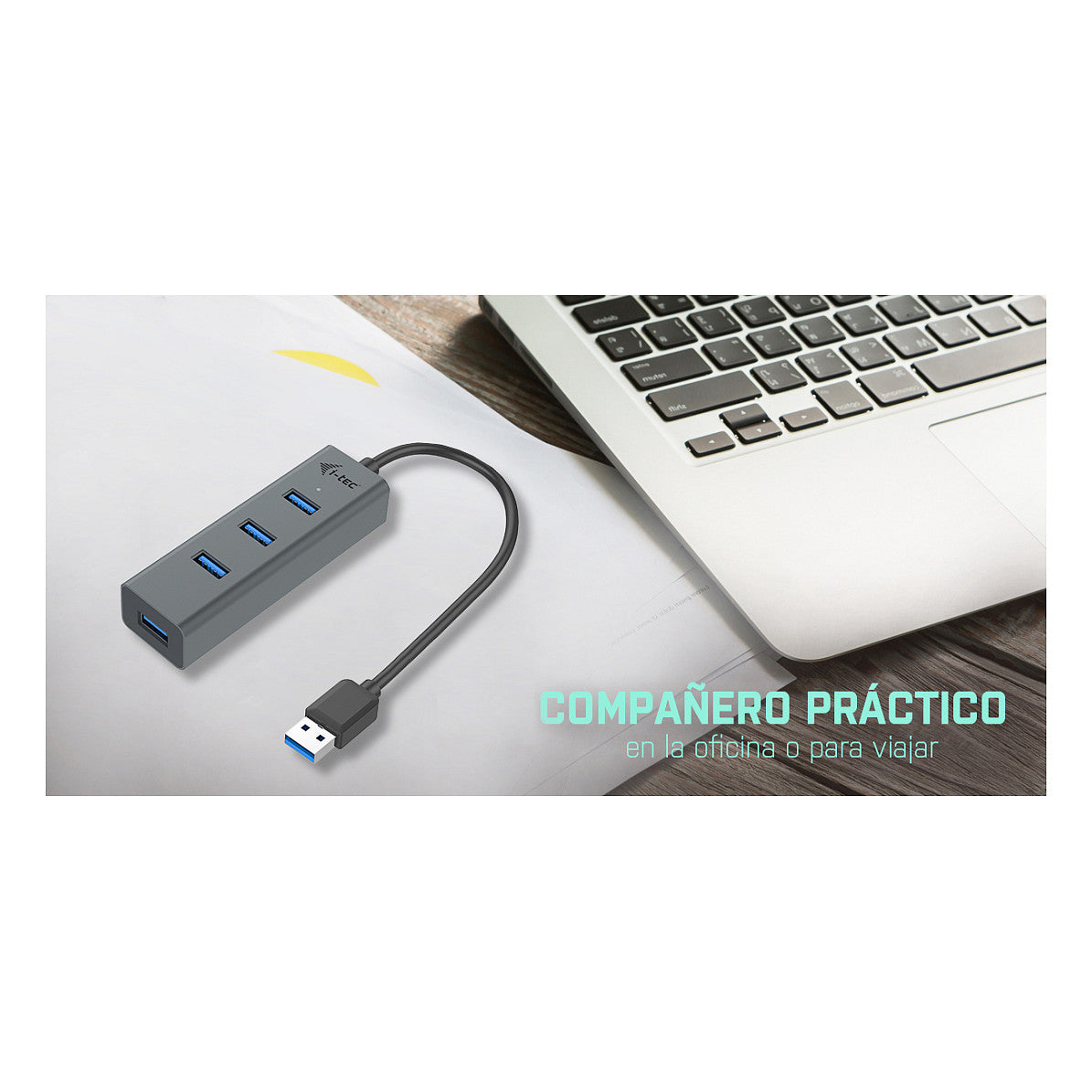 D I-TEC USB 3.0 METAL 4-PORT HUB