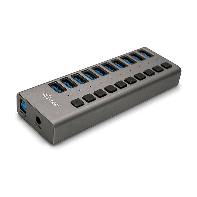D I-TEC USB 3.0 HUB 10 PORT 48 W