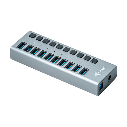 D I-TEC USB 3.0 HUB 10 PORT 48 W