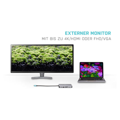 D I-TEC USB-C NANO DOCK HDMI/VGA