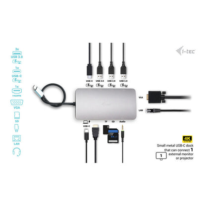 D I-TEC USB-C NANO DOCK HDMI/VGA