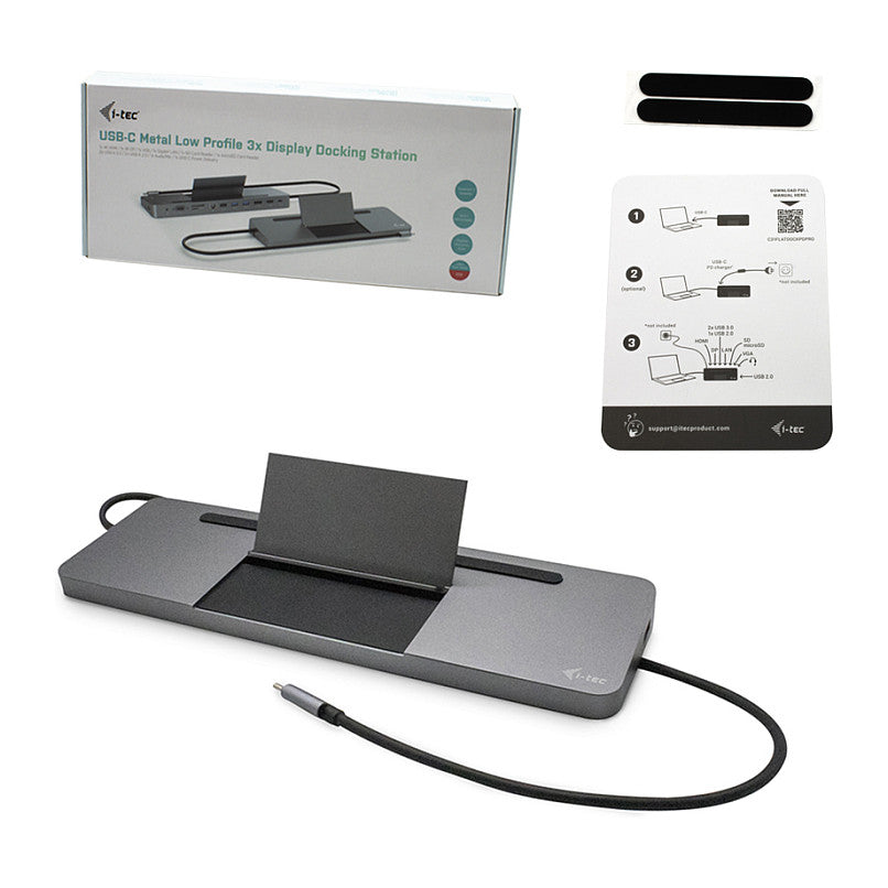 D I-TEC USB-C 3XLCD DOCK W/ PD85W