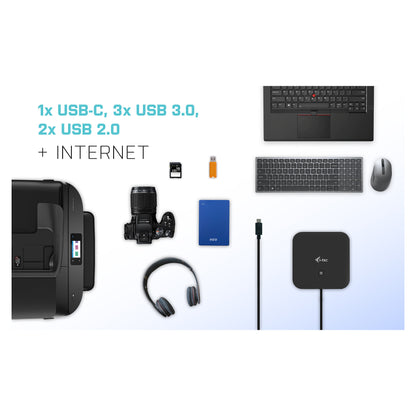 D I-TEC Dockingstation USB-C Dual Display Power Delivery
