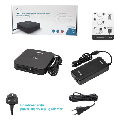 D I-TEC Dockingstation USB-C Dual Display Power Delivery