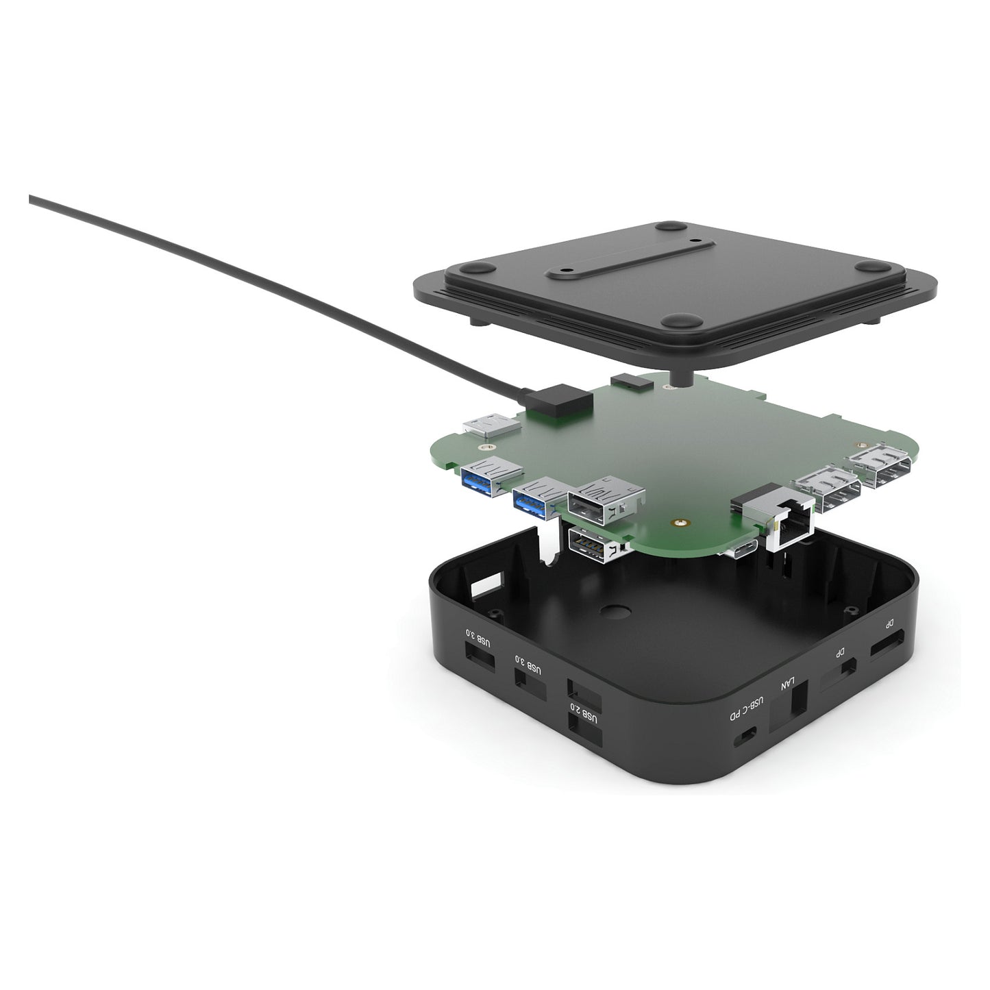 D I-TEC Dockingstation USB-C Dual Display Power Delivery