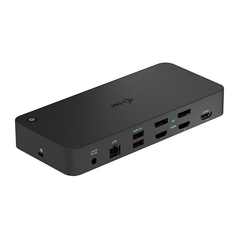 D I-TEC USB 3.0/USB-C Tripledock mit PD 100W 3x4K 60Hz
