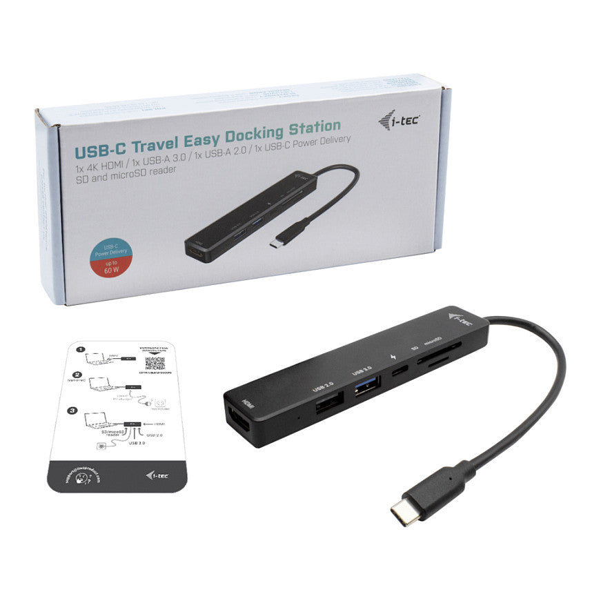 D I-TEC USB-C TRAVEL EASY DOCK 4K