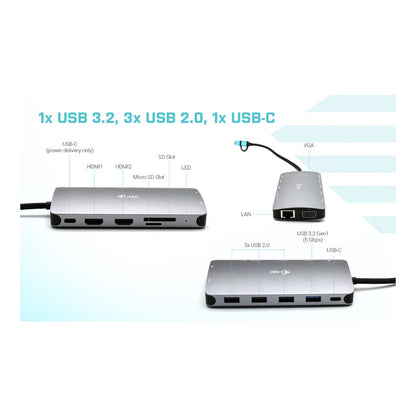 D I-TEC USB 3.0 3X LCD NANO DOCK