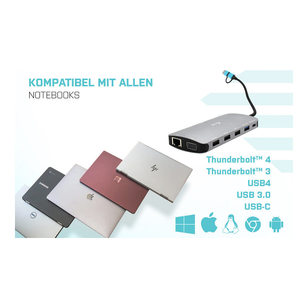 D I-TEC USB 3.0 3X LCD NANO DOCK