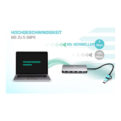 D I-TEC USB 3.0 3X LCD NANO DOCK
