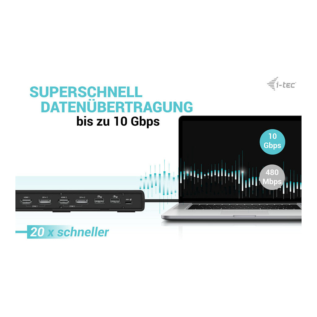 D I-TEC Dockingstation USB C