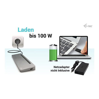 D I-TEC USB-C ERGO 3X LCD DOCK