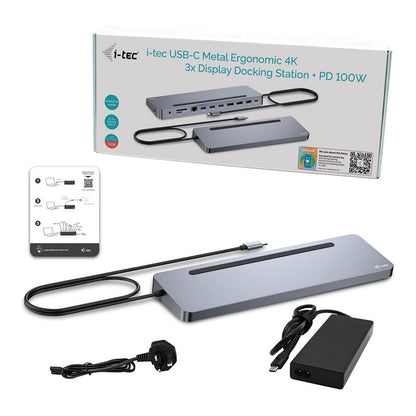 D I-TEC USB-C ERGO DOCK + CHARGER