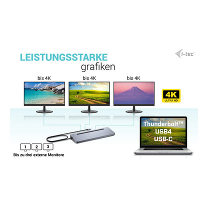 D I-TEC USB-C ERGO DOCK + CHARGER