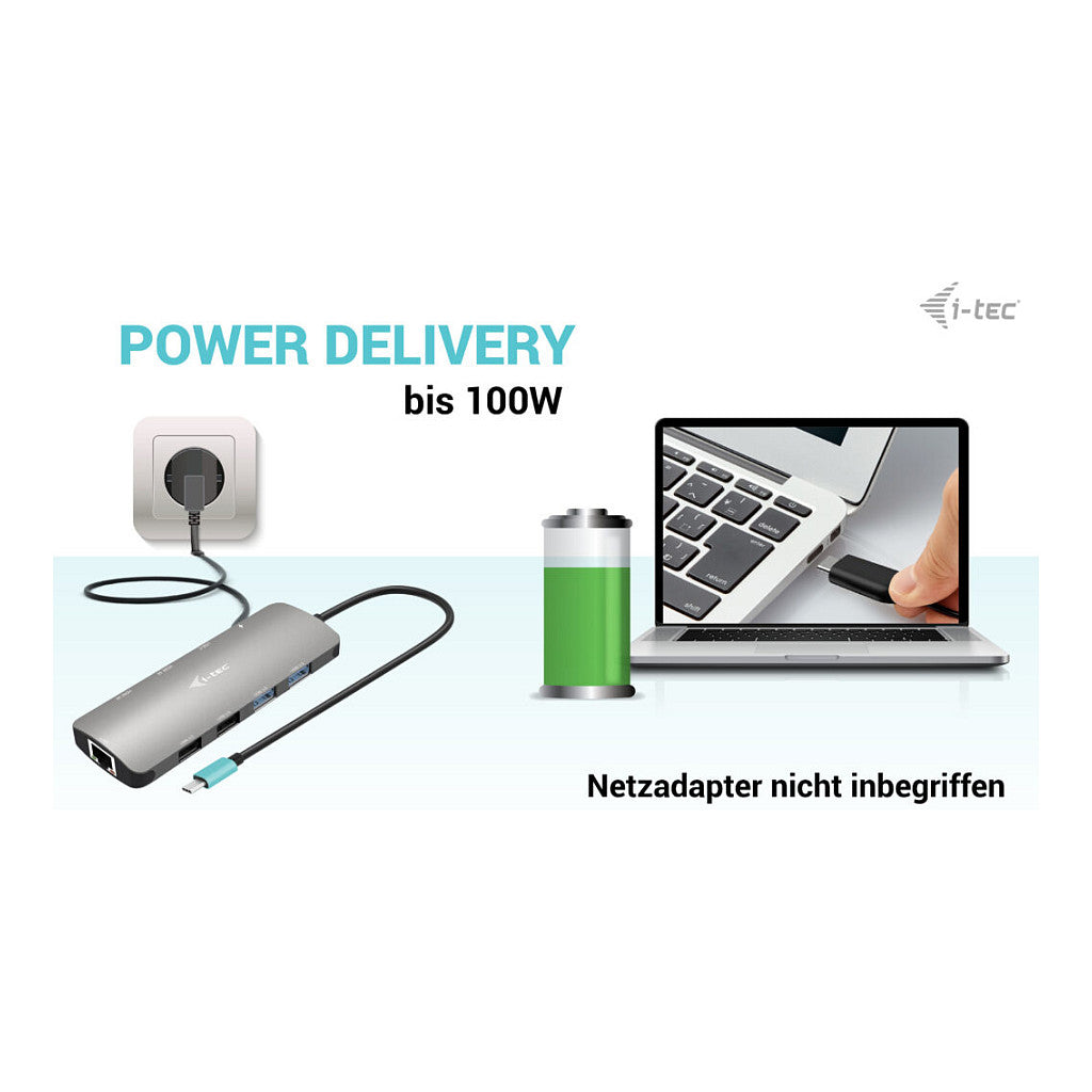 D I-TEC USB-C METAL NANO 2X HDMI