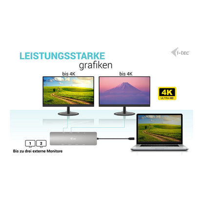 D I-TEC USB-C METAL NANO 2X HDMI