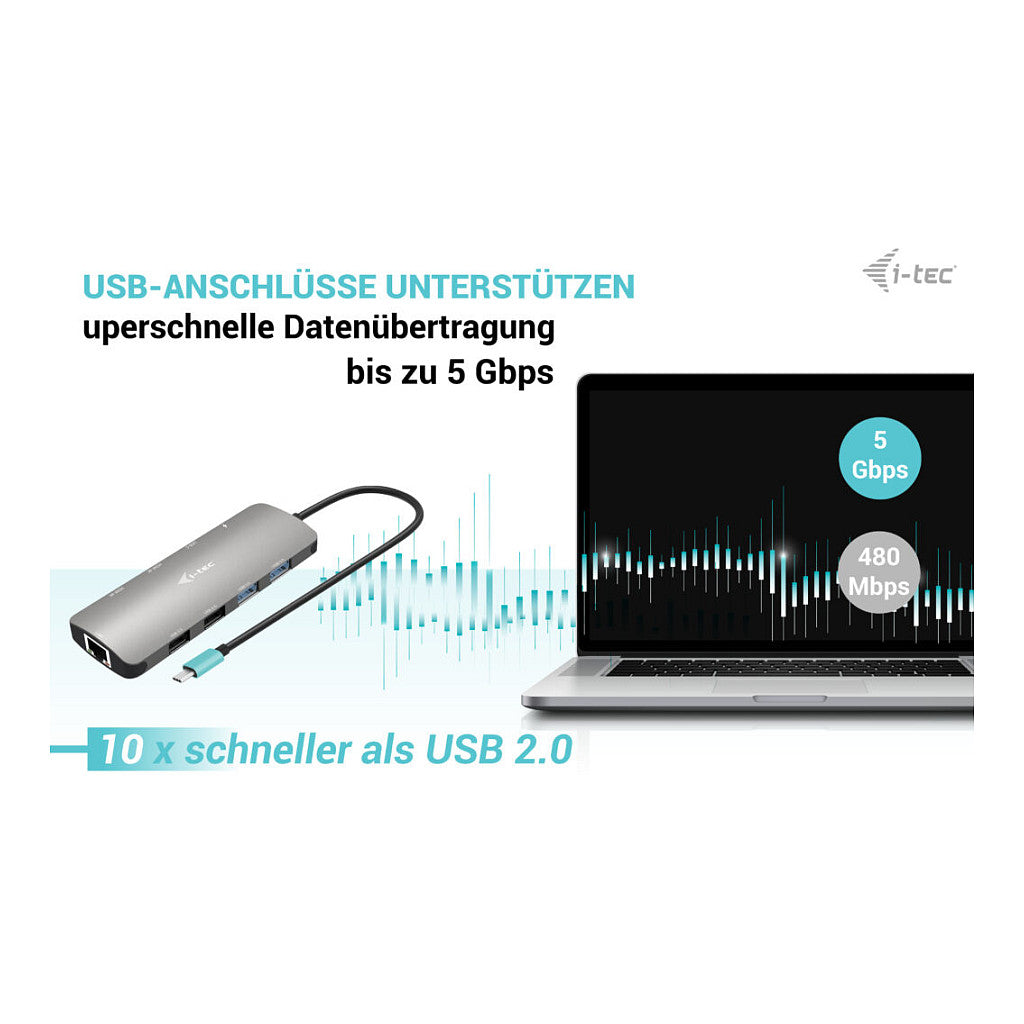 D I-TEC USB-C METAL NANO 2X HDMI