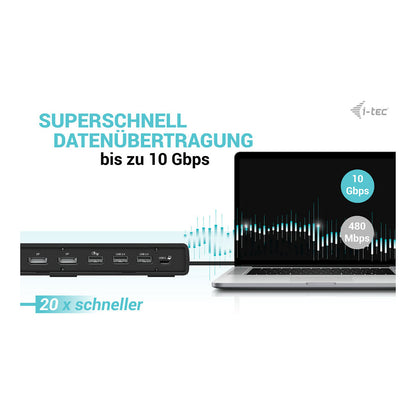 D I-TEC Dockingstation USB-C/ USB4 Thunderbolt 3 + PD