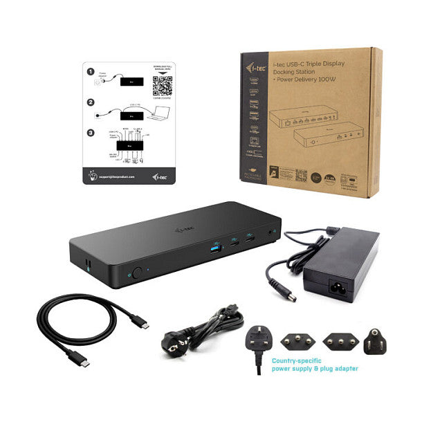 D I-TEC Dockingstation USB-C Gen2 /Thunderbolt 3/4