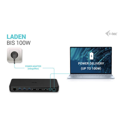 D I-TEC Dockingstation USB-C Gen2 /Thunderbolt 3/4