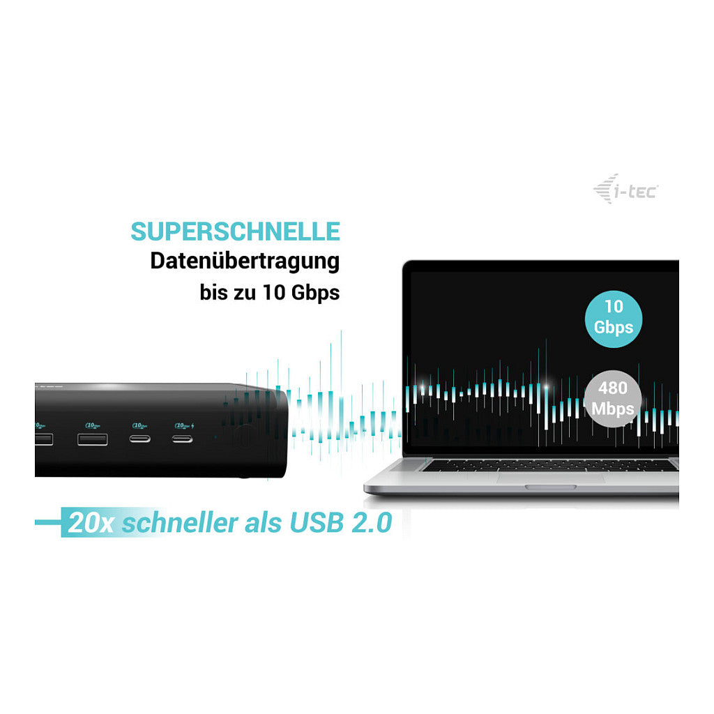 D I-TEC UNIVERSAL 6X 4K LCD DOCK