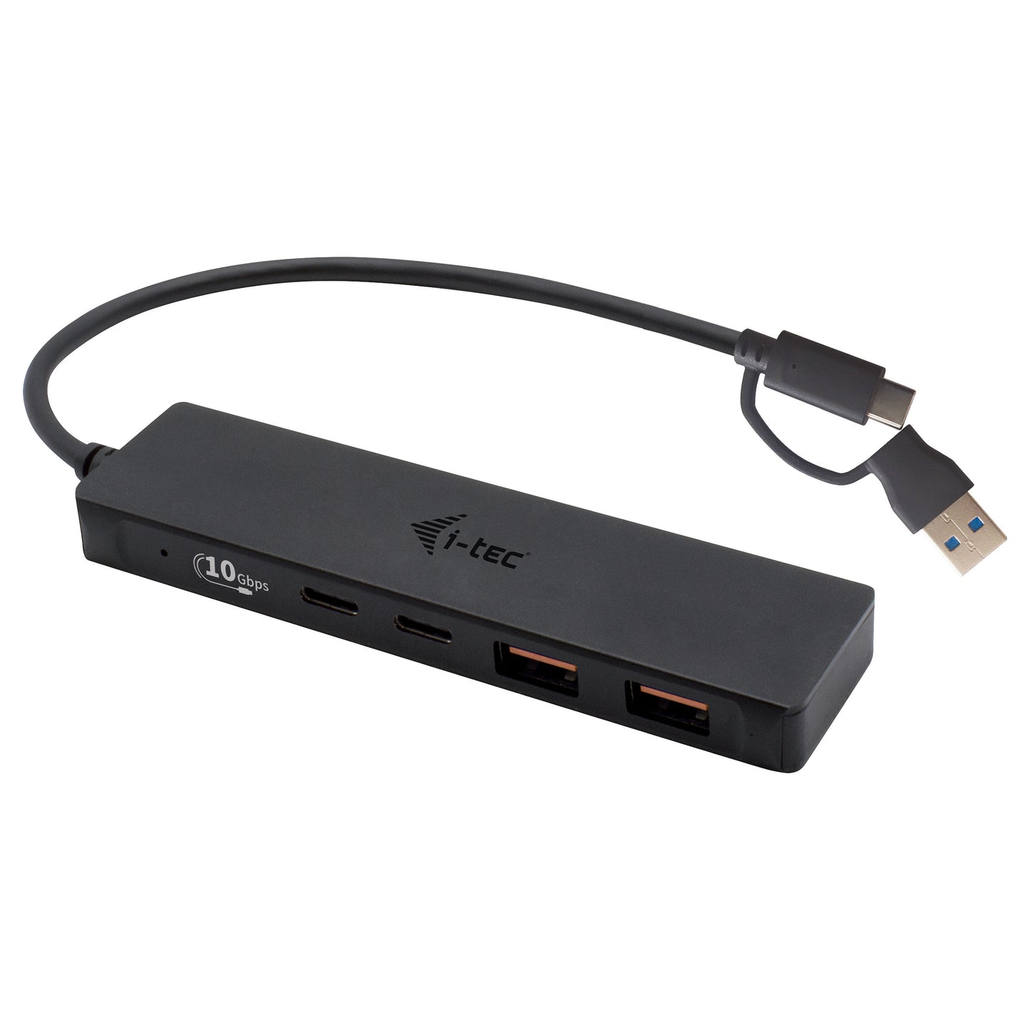 D I-TEC USB-C HUB 2+2X USB-C/A