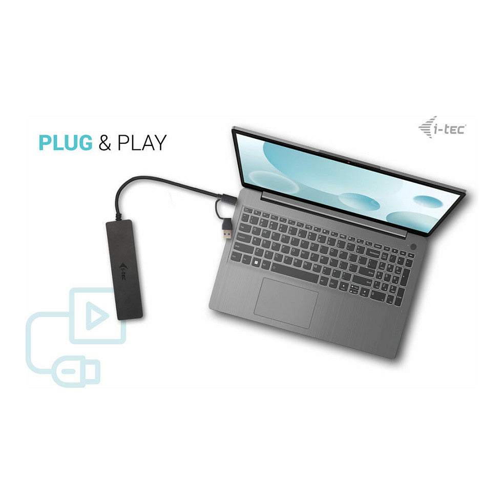 D I-TEC USB-C HUB 2+2X USB-C/A
