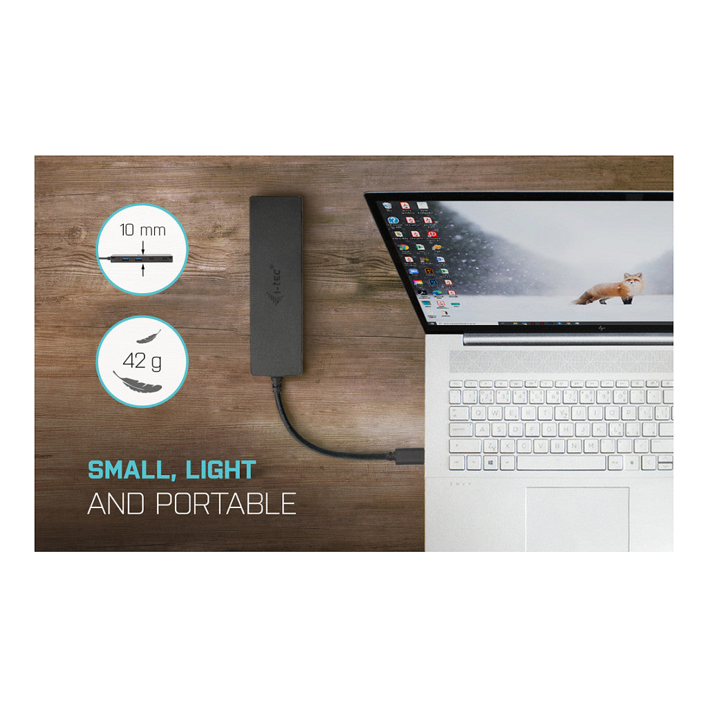 D I-TEC USB-C HUB 2+2X USB-C/A