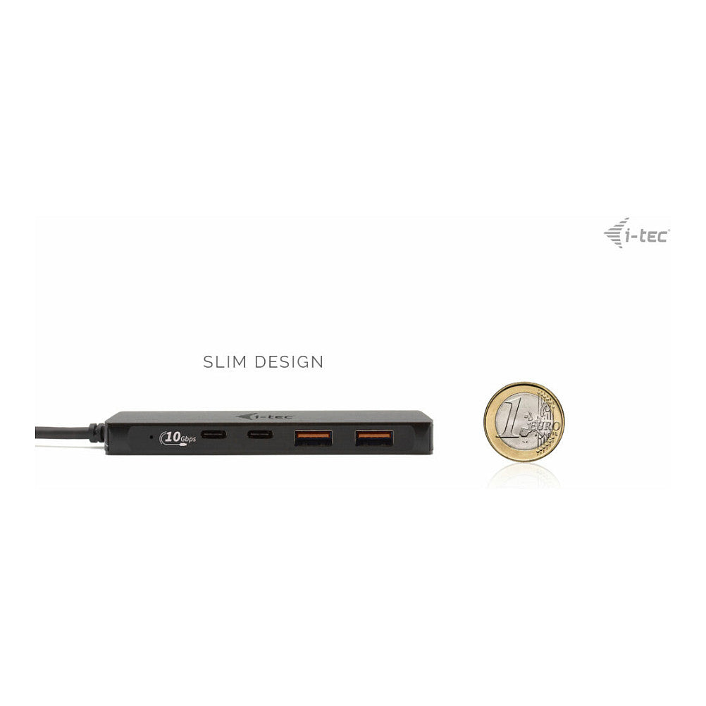 D I-TEC USB-C HUB 2+2X USB-C/A