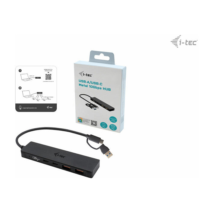 D I-TEC USB-C HUB 2+2X USB-C/A