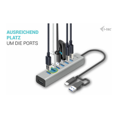 D I-TEC USB-C CHARGING HUB 7 PORT