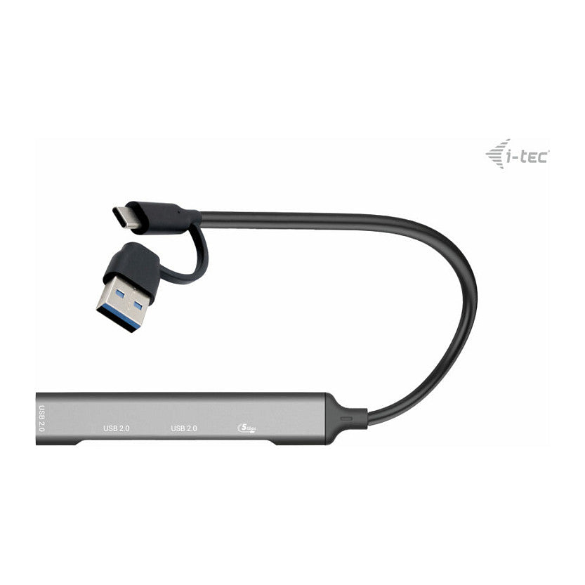 D I-TEC USB-A/USB-C 4 PORT HUB