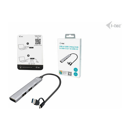 D I-TEC USB-A/USB-C 4 PORT HUB