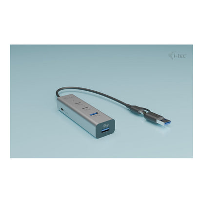 D I-TEC Universal Charging Metal HUB 2x USB-C 3.2 Gen.1 + 2x USB-A 3.2 Gen.1 1x USB-C PD 85W