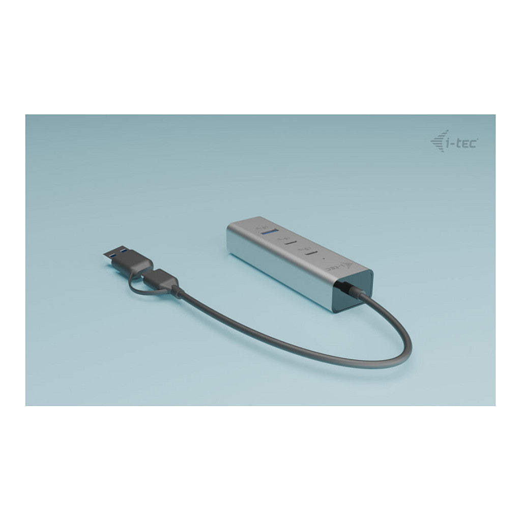 D I-TEC Universal Charging Metal HUB 2x USB-C 3.2 Gen.1 + 2x USB-A 3.2 Gen.1 1x USB-C PD 85W