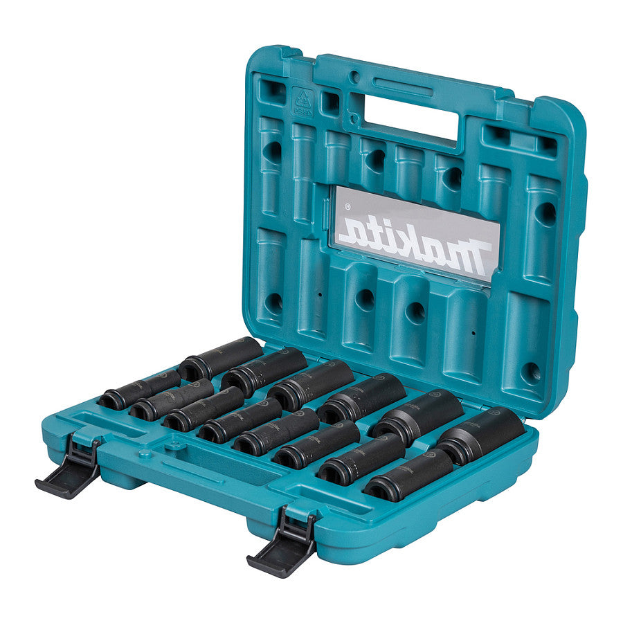 Makita Schlagnuss-Set 14tlg. 1/2 Im.Blk