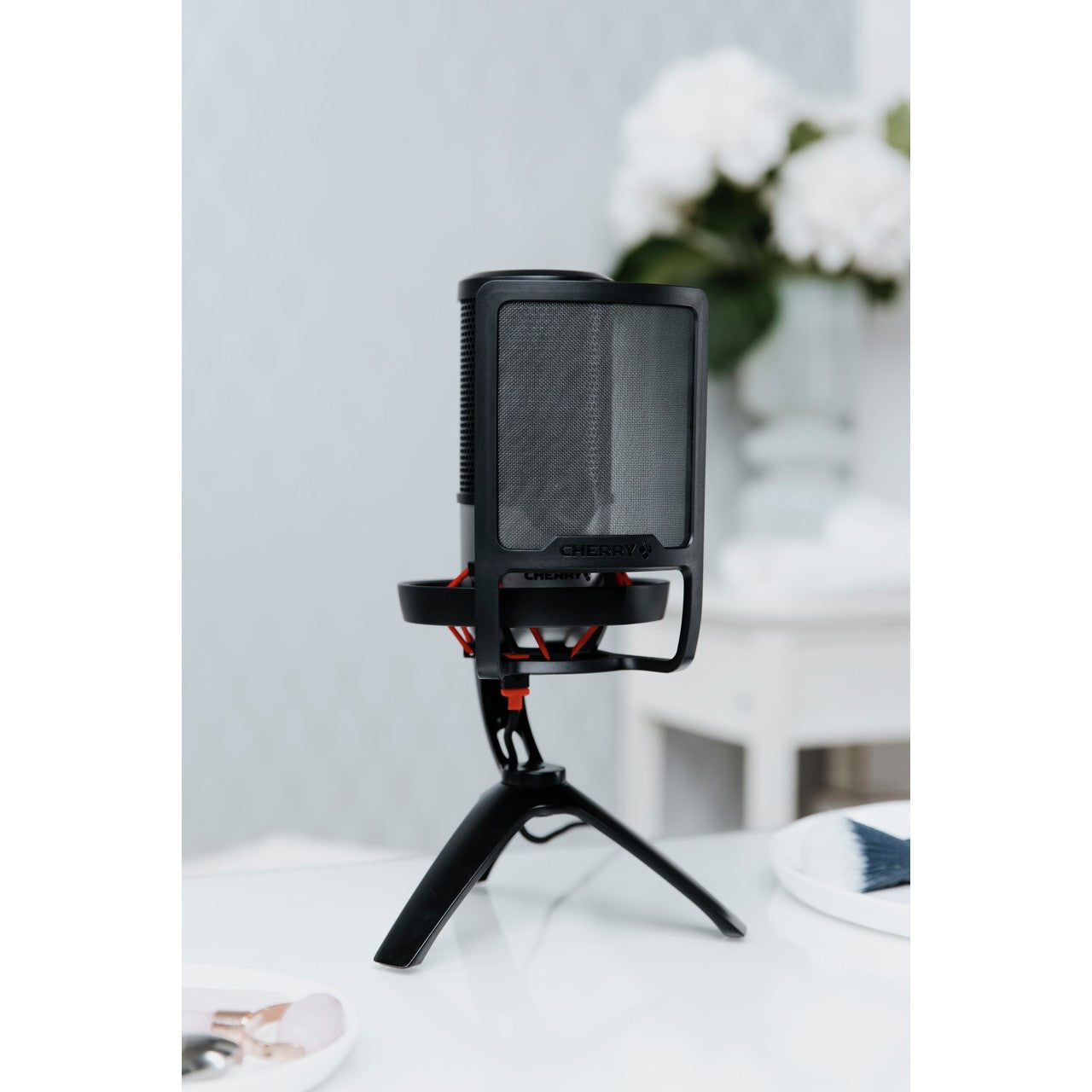 CHERRY ZUB UM POP FILTER Schutzfilter für UM Mikrofone sw
